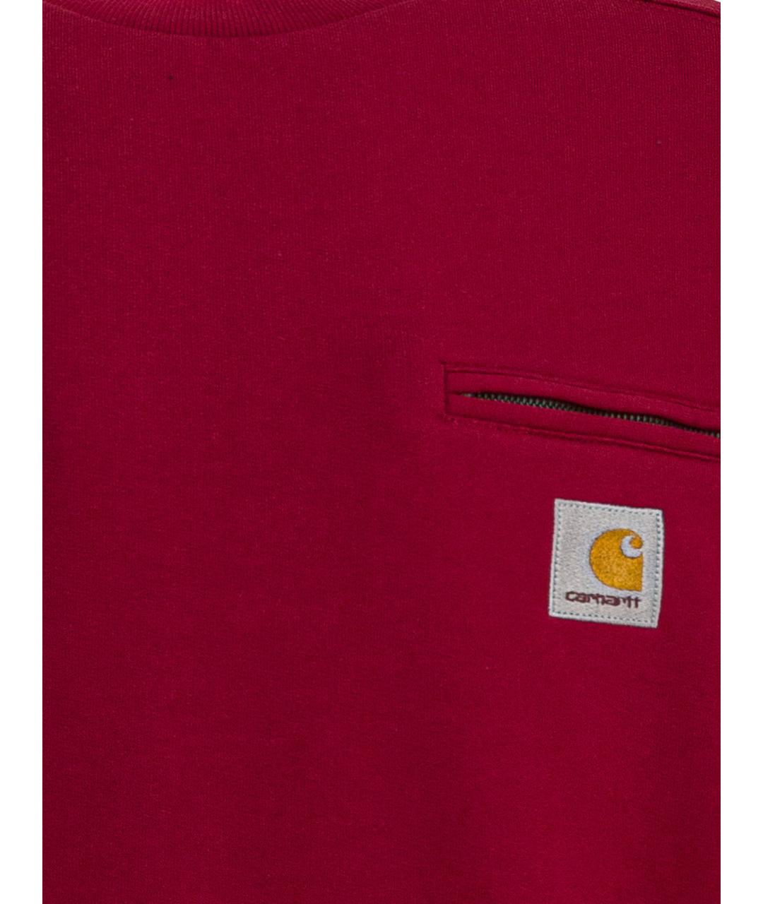 CARHARTT WIP Красный хлопковый джемпер / свитер, фото 3