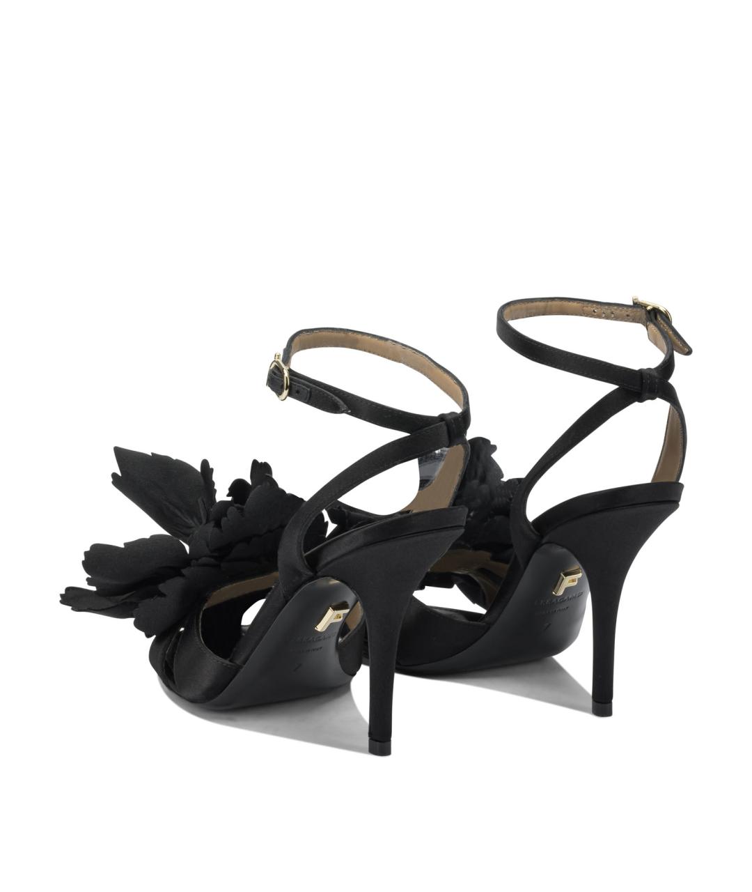 FERRAGAMO Черные туфли, фото 4