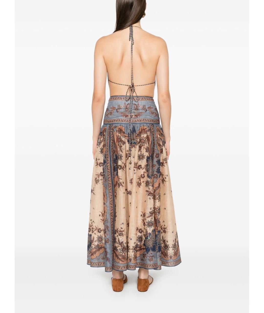 ZIMMERMANN Мульти хлопковое повседневное платье, фото 4