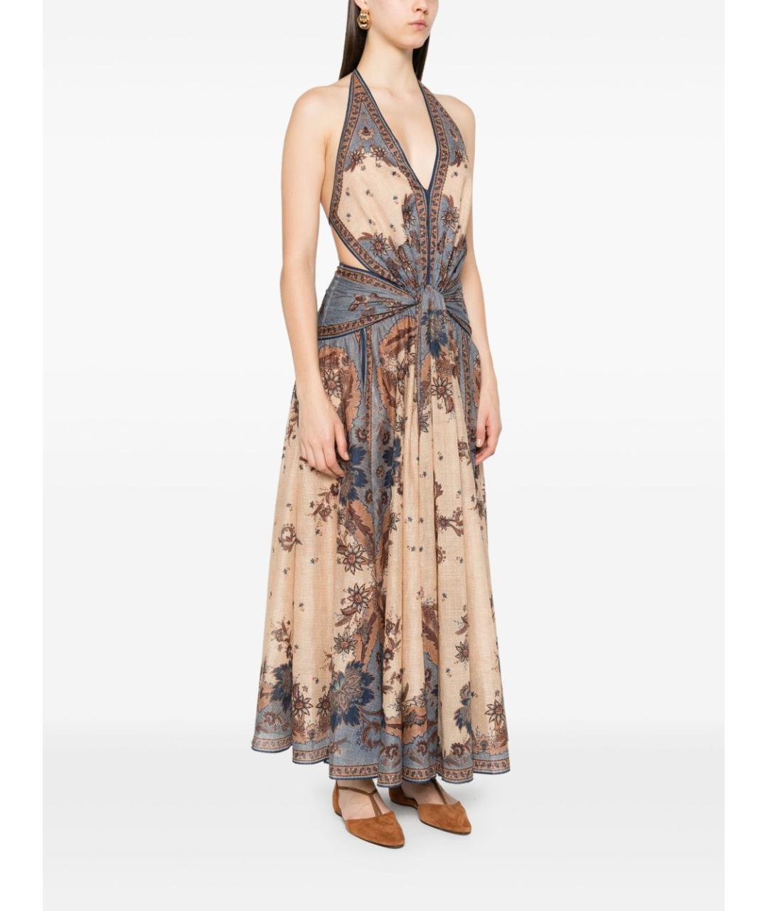 ZIMMERMANN Мульти хлопковое повседневное платье, фото 2