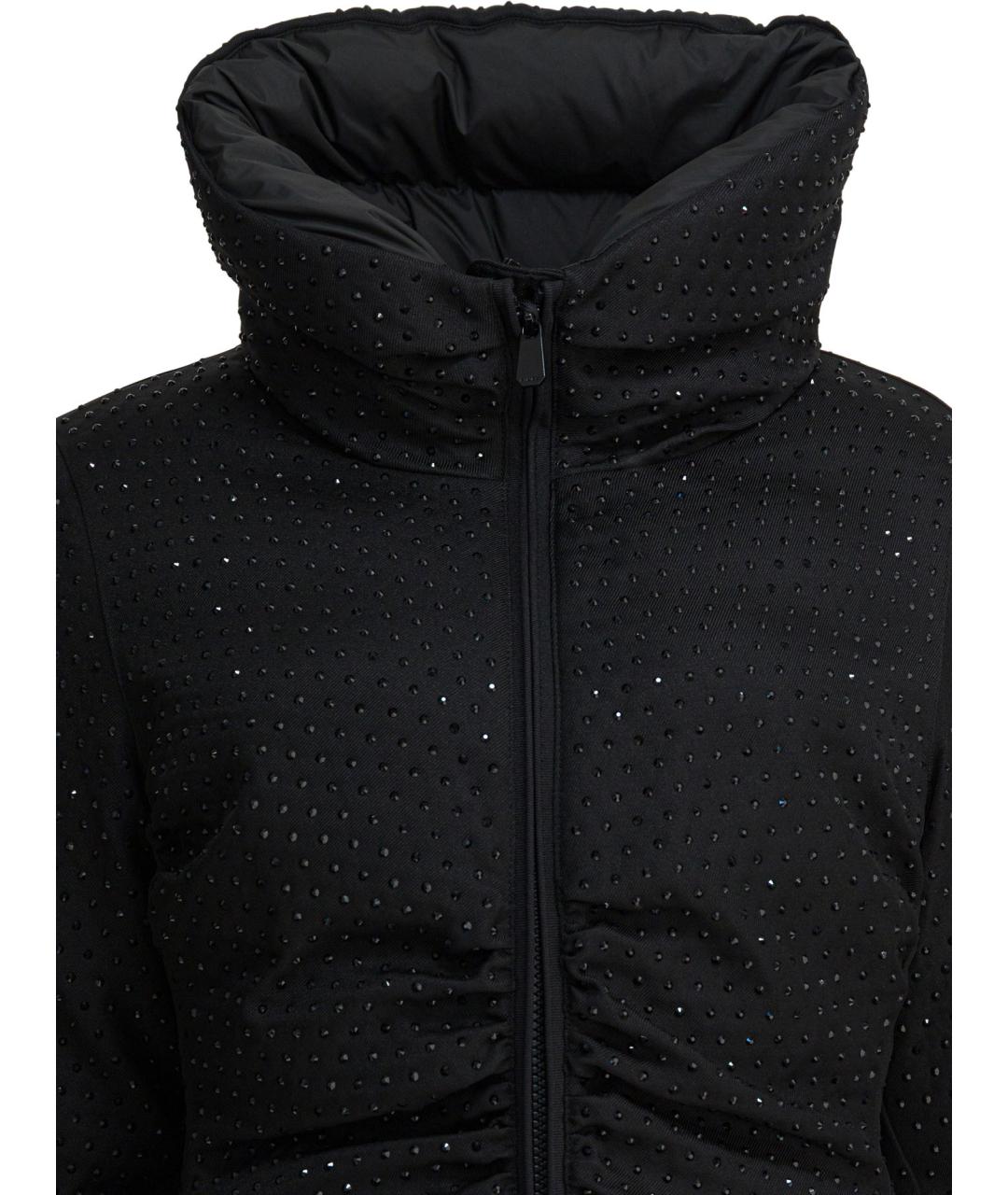 PINKO Черная полиэстеровая куртка, фото 3
