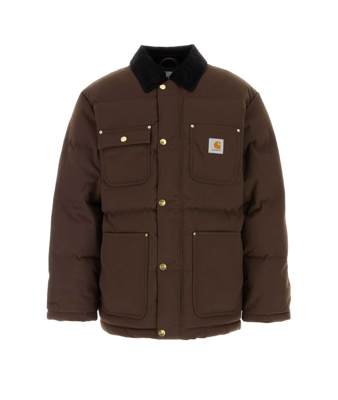 CARHARTT WIP Коричневая синтетическая куртка, фото 1