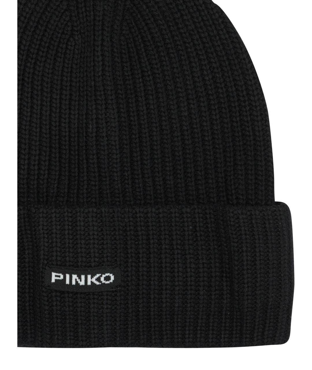 PINKO Черная шапка, фото 3