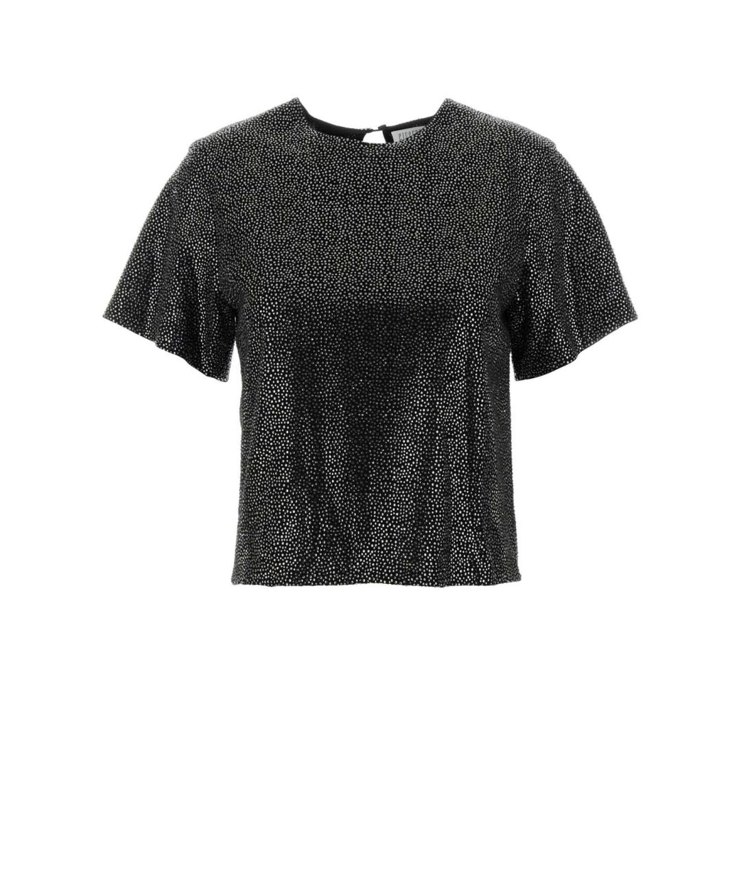 GIUSEPPE DI MORABITO Черная вискозная футболка, фото 1