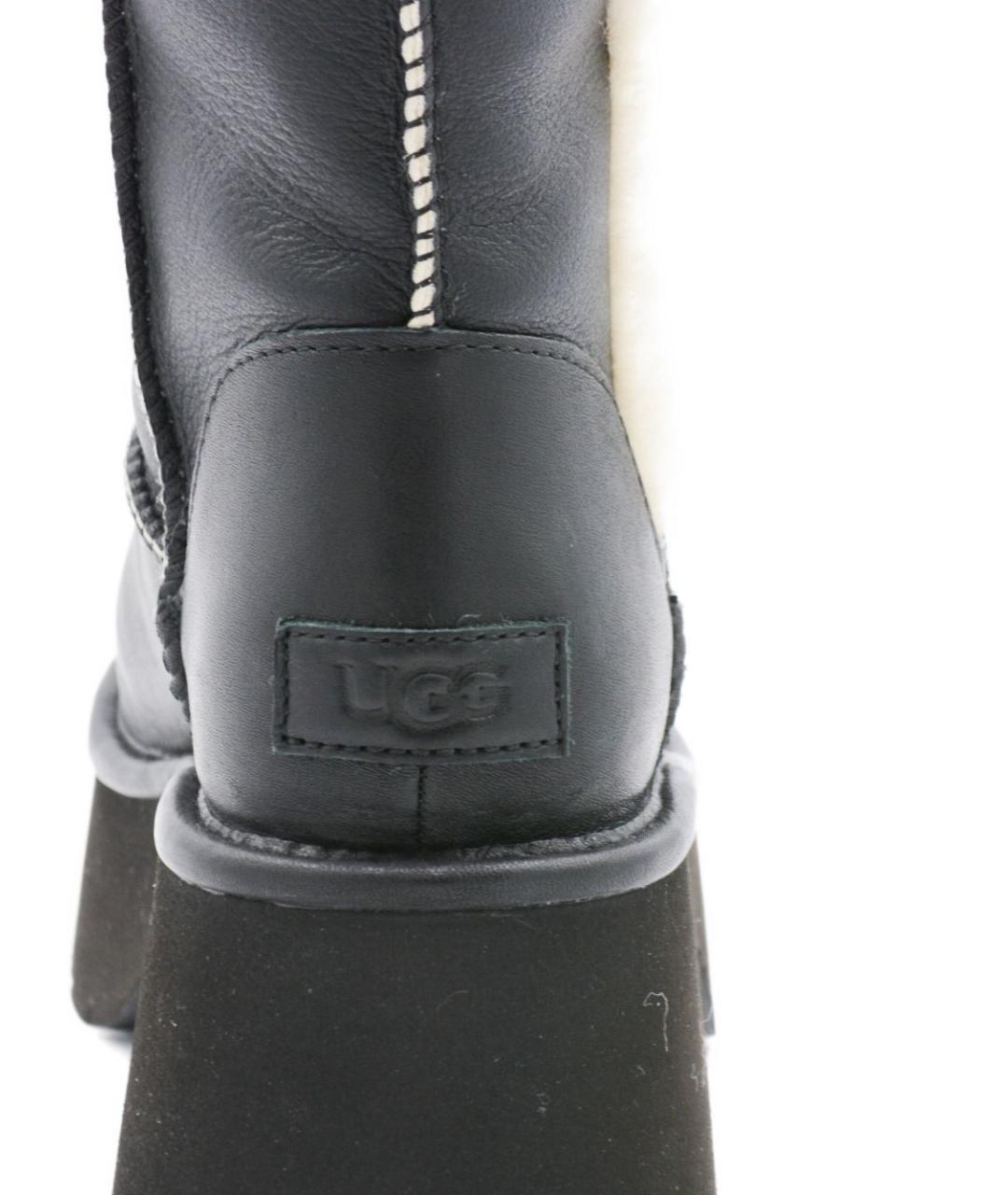 UGG AUSTRALIA Черные ботинки, фото 3