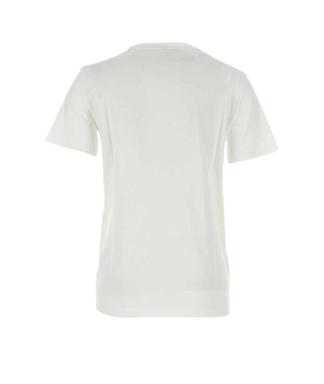 PRADA Белая хлопковая футболка, фото 2