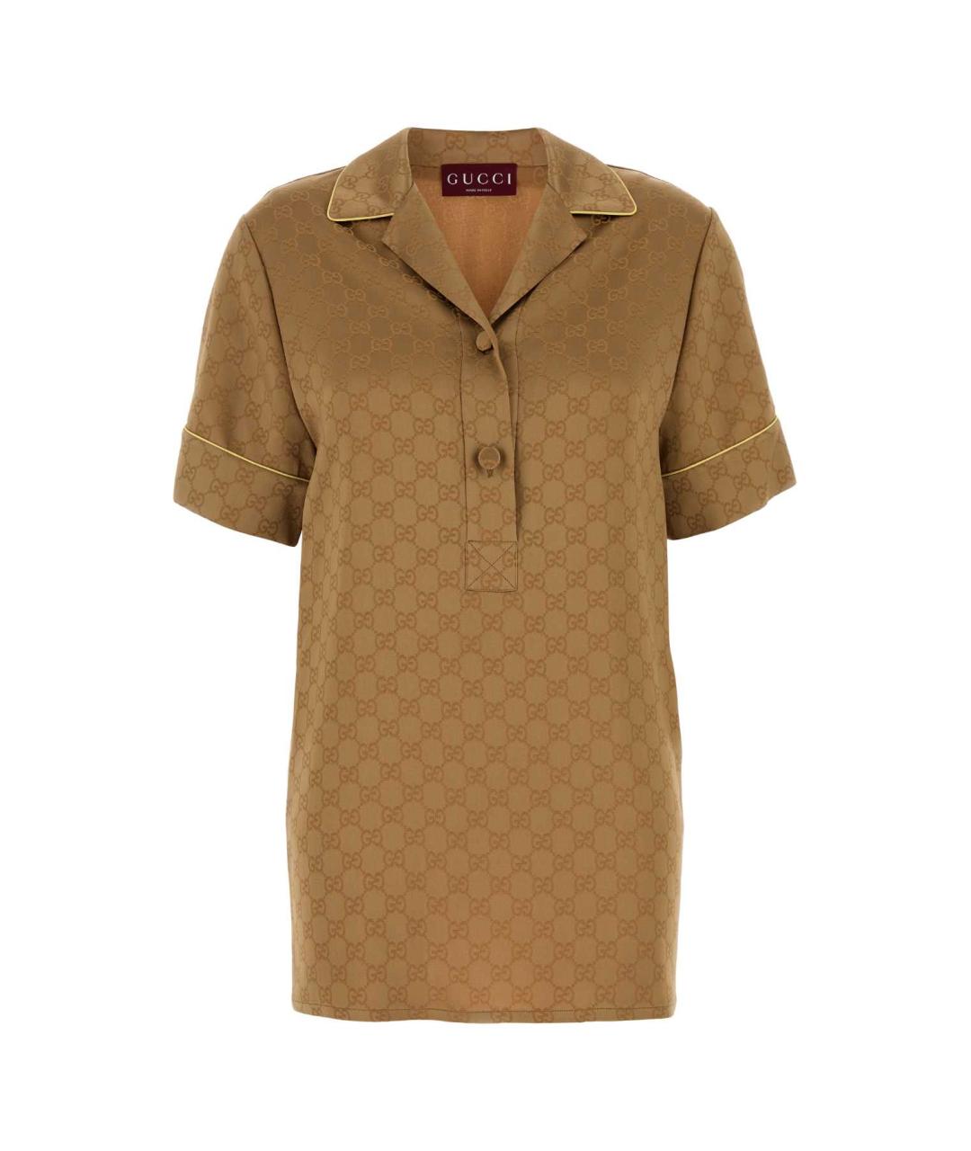 GUCCI Мульти вискозная блузы, фото 1