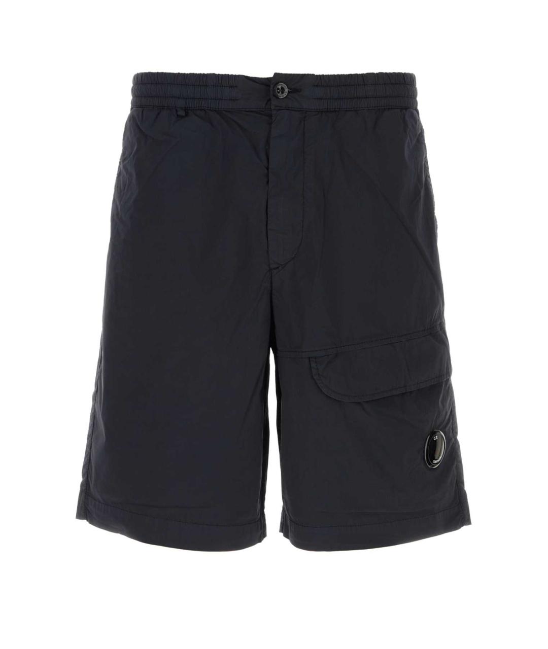CP COMPANY Синие хлопковые шорты, фото 1