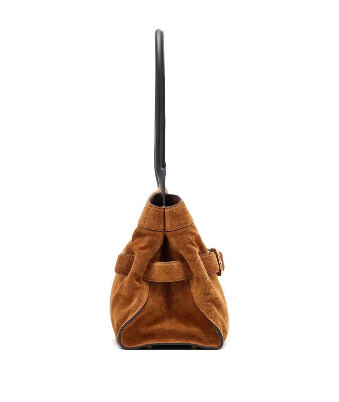 MARC JACOBS Коричневая кожаная сумка через плечо, фото 4