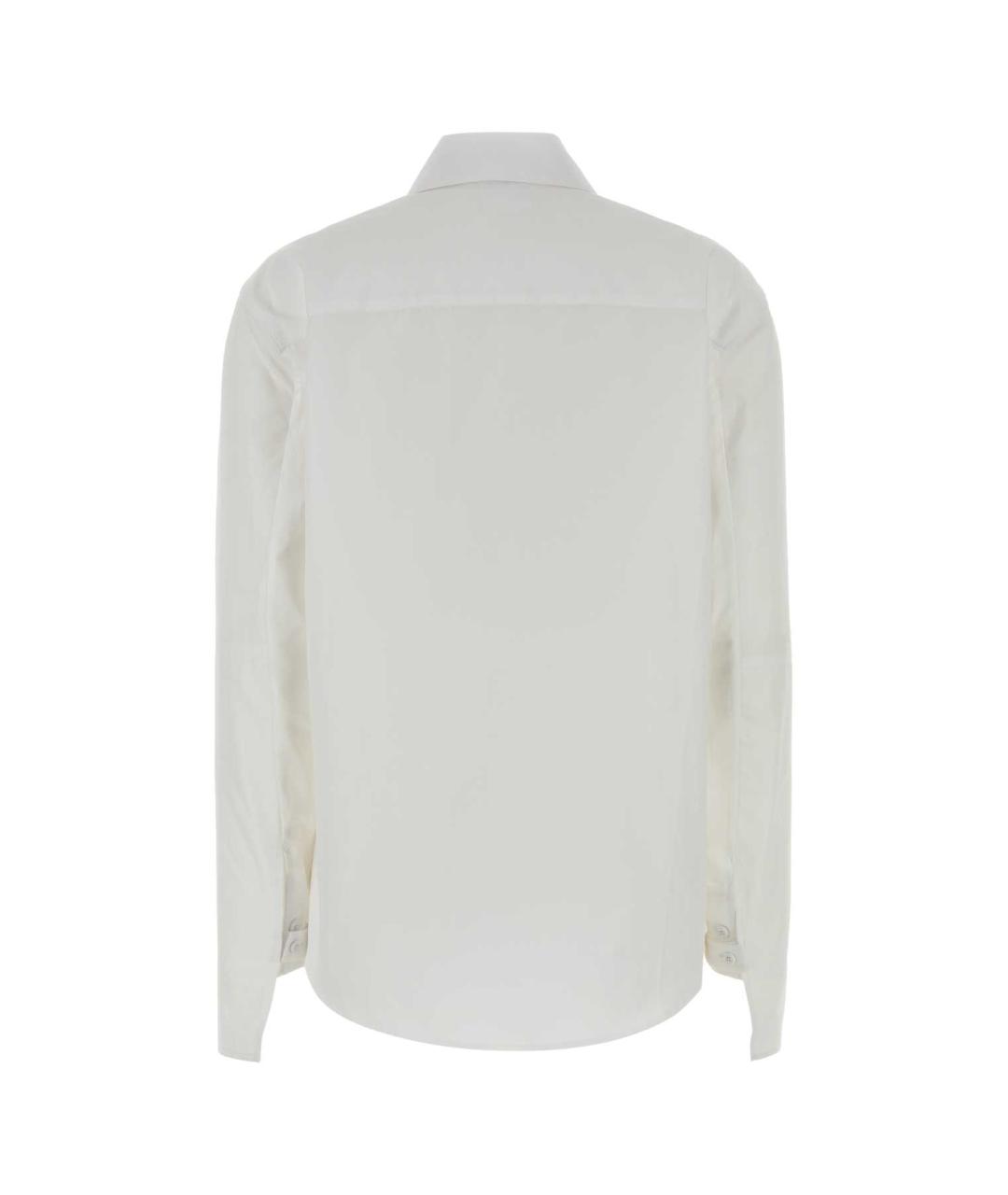 COURREGES Белая хлопковая рубашка, фото 2