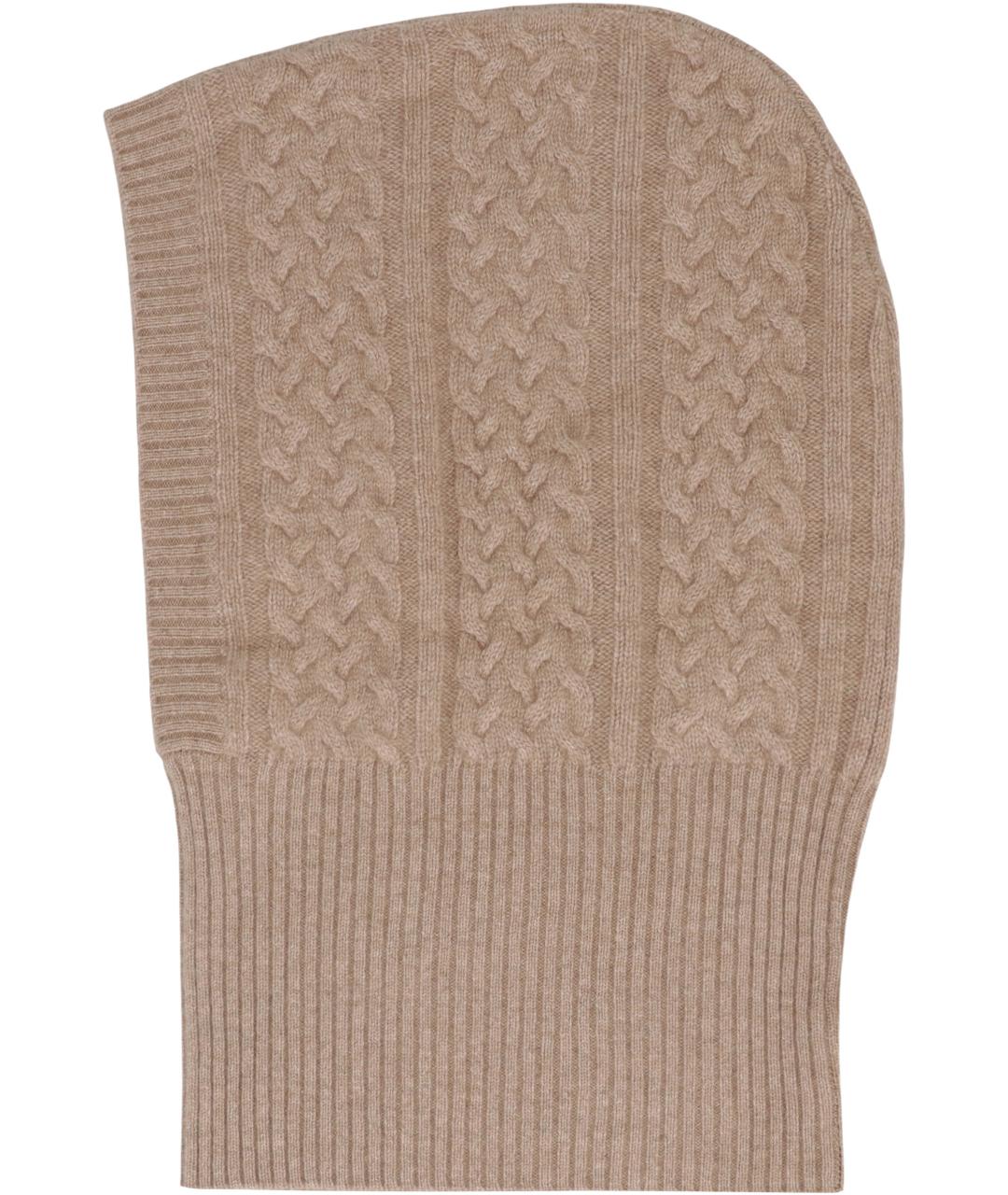 MAX MARA Бежевая кашемировая шапка, фото 2
