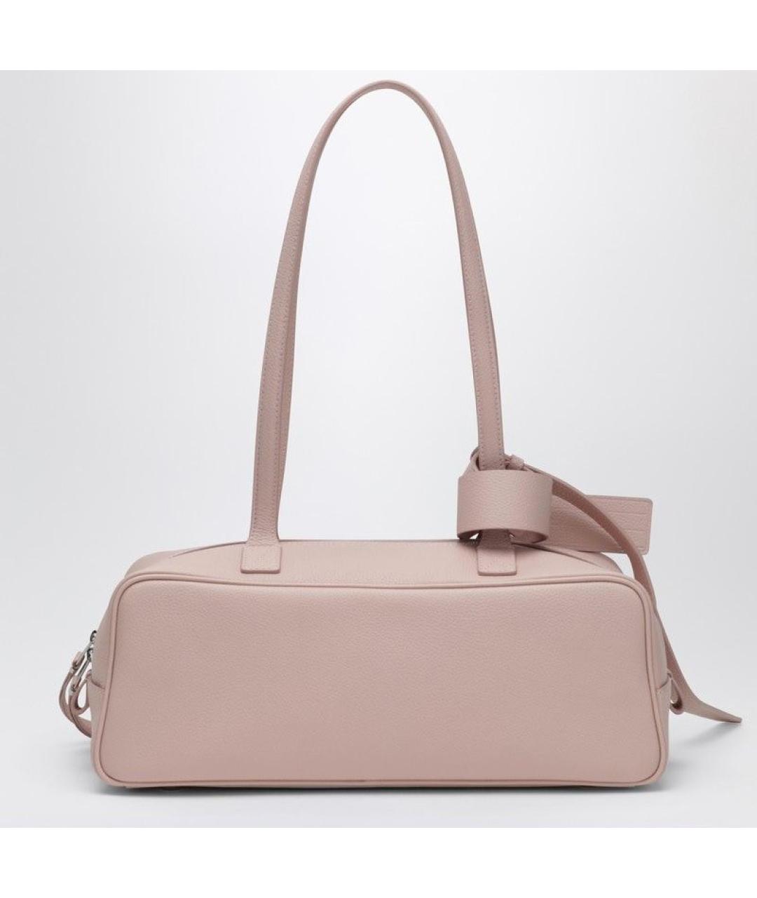 BALENCIAGA Розовая кожаная сумка через плечо, фото 2