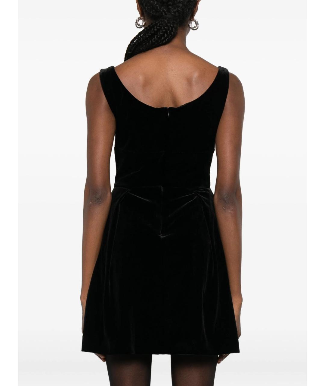 SELF-PORTRAIT Черное полиэстеровое вечернее платье, фото 4