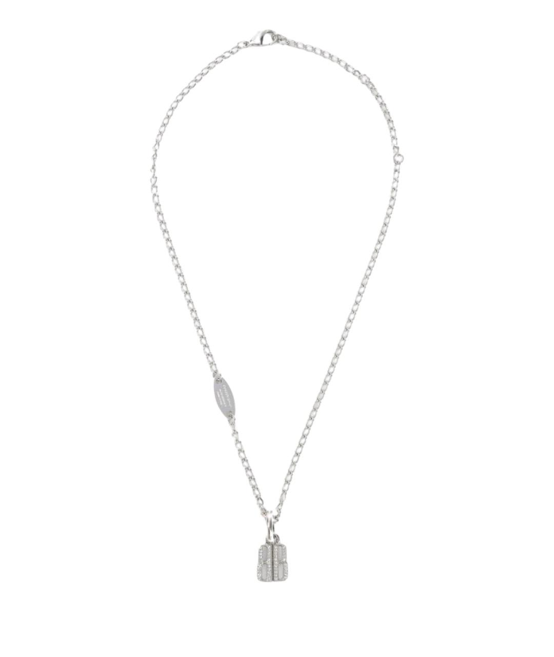 BALENCIAGA Серебряная латунная подвеска, фото 1