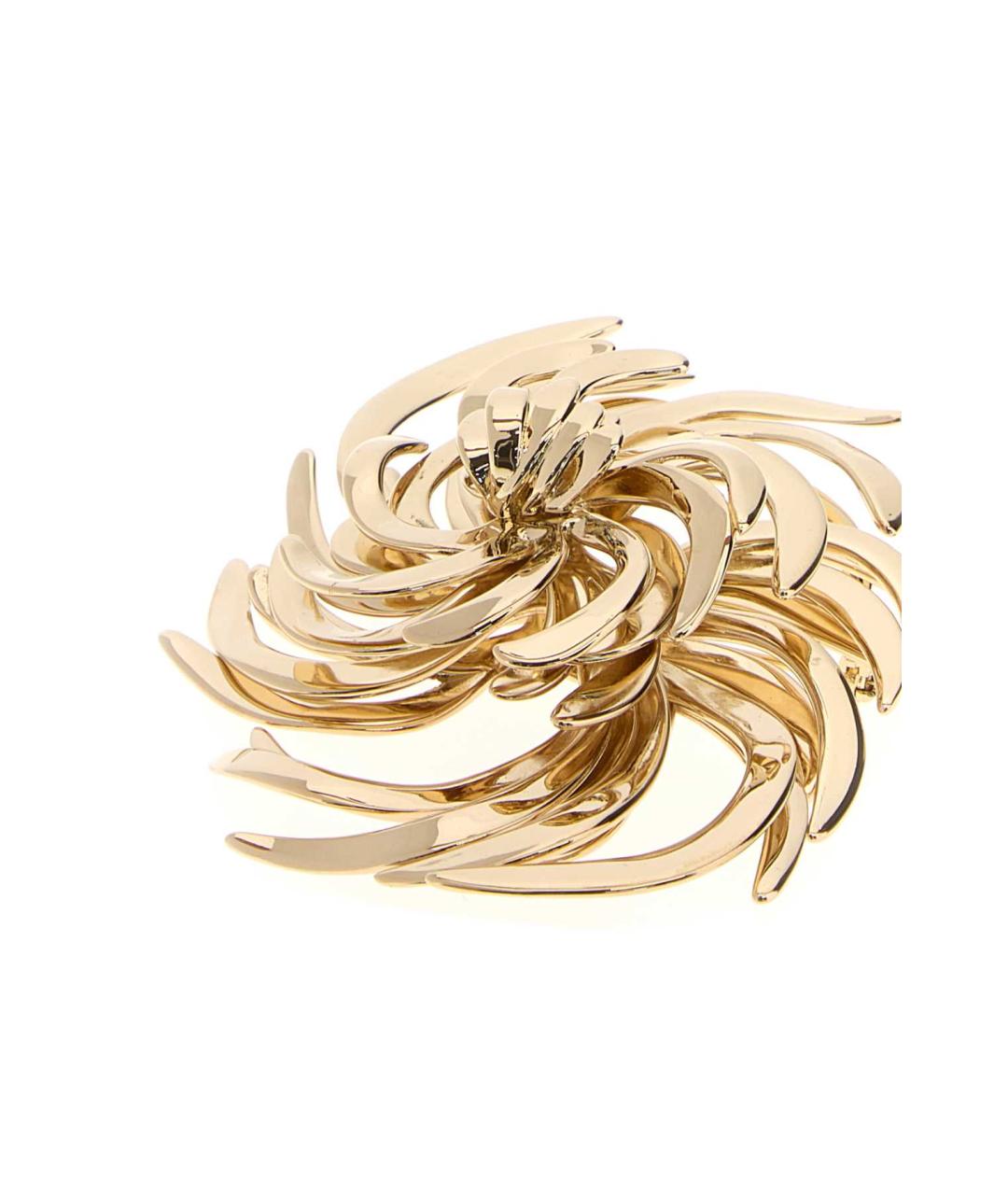 MIU MIU Золотая металлическая булавка / брошь, фото 2