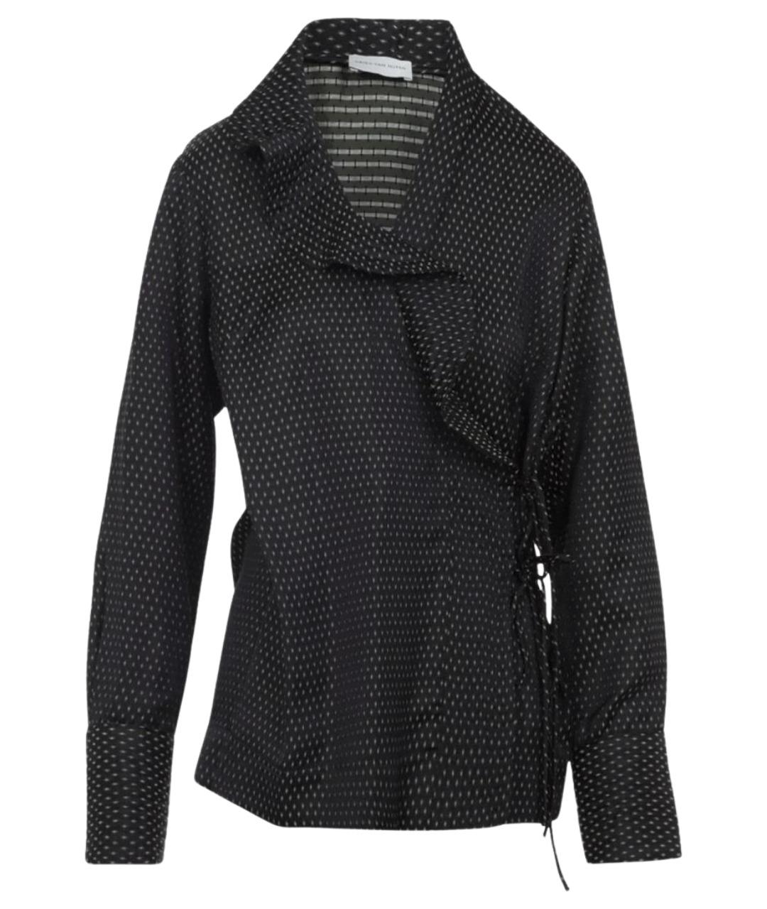 DRIES VAN NOTEN Черная вискозная блузы, фото 1