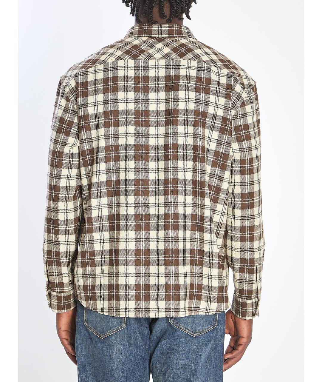 CELINE Бежевая шерстяная кэжуал рубашка, фото 5