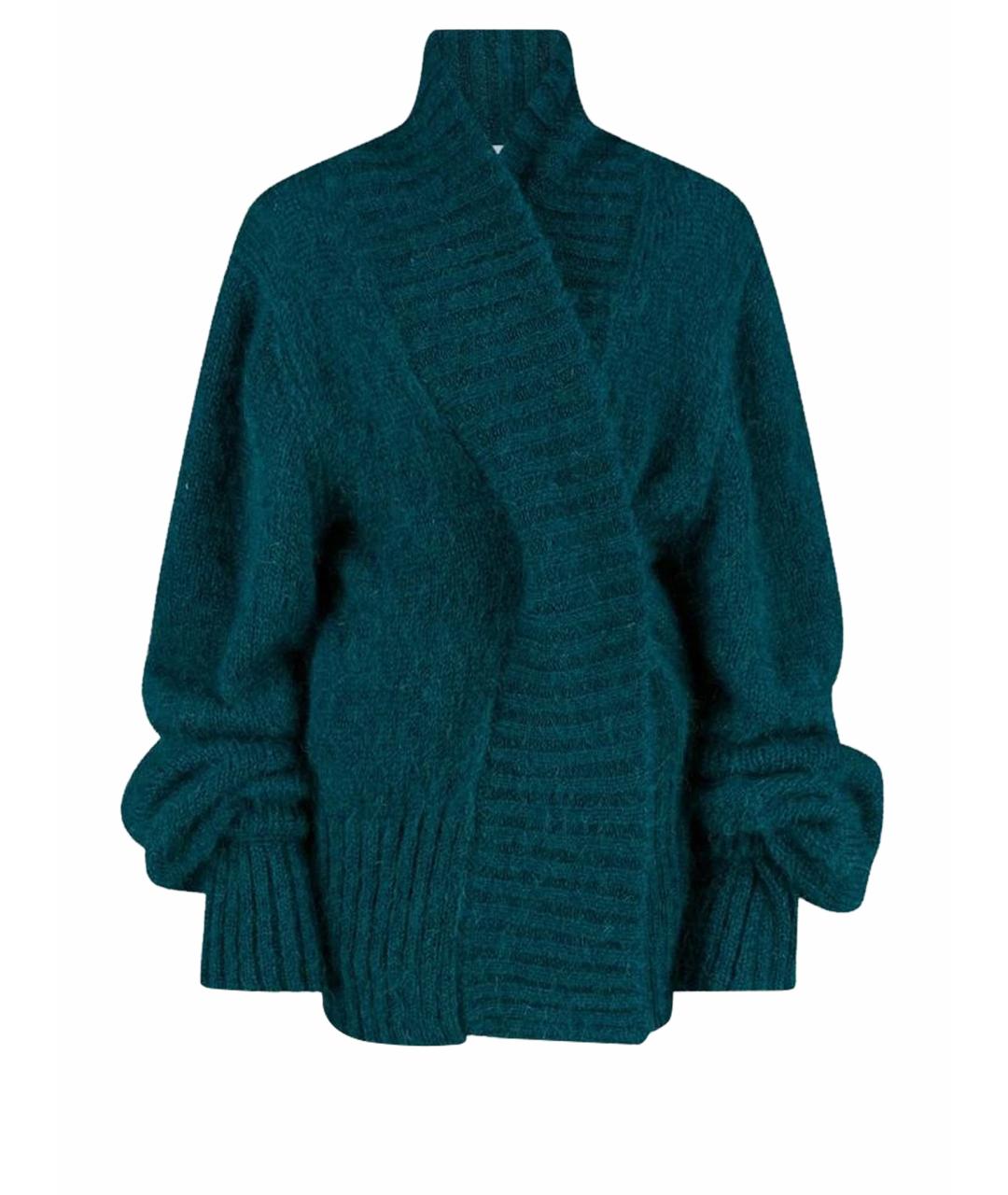 DRIES VAN NOTEN Зеленый шерстяной джемпер / свитер, фото 1