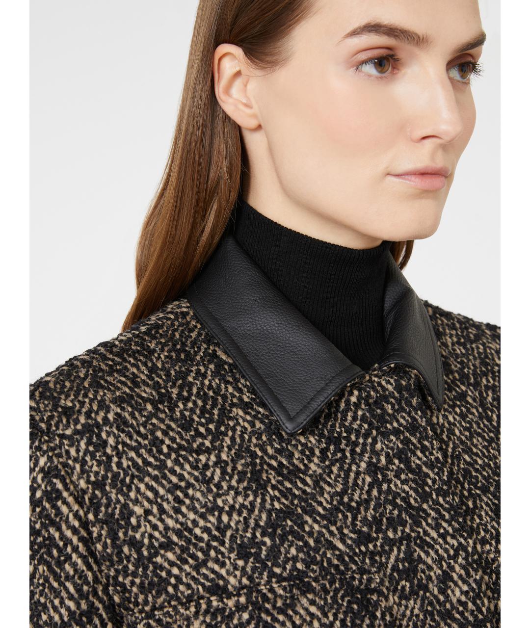 MAX MARA Серое шерстяное пальто, фото 5