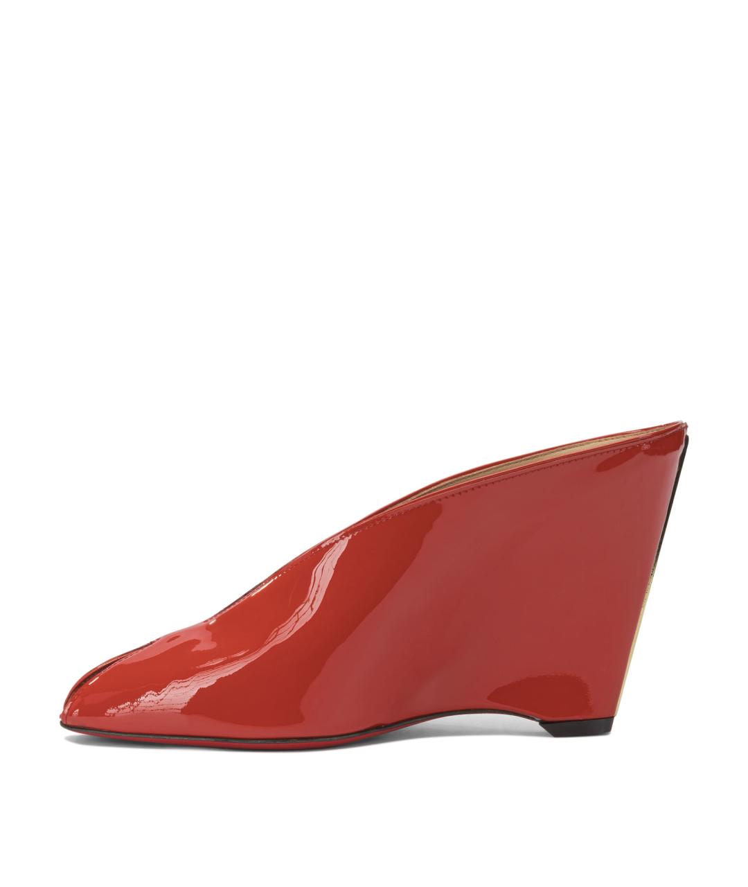 FERRAGAMO Красные кожаные туфли, фото 3