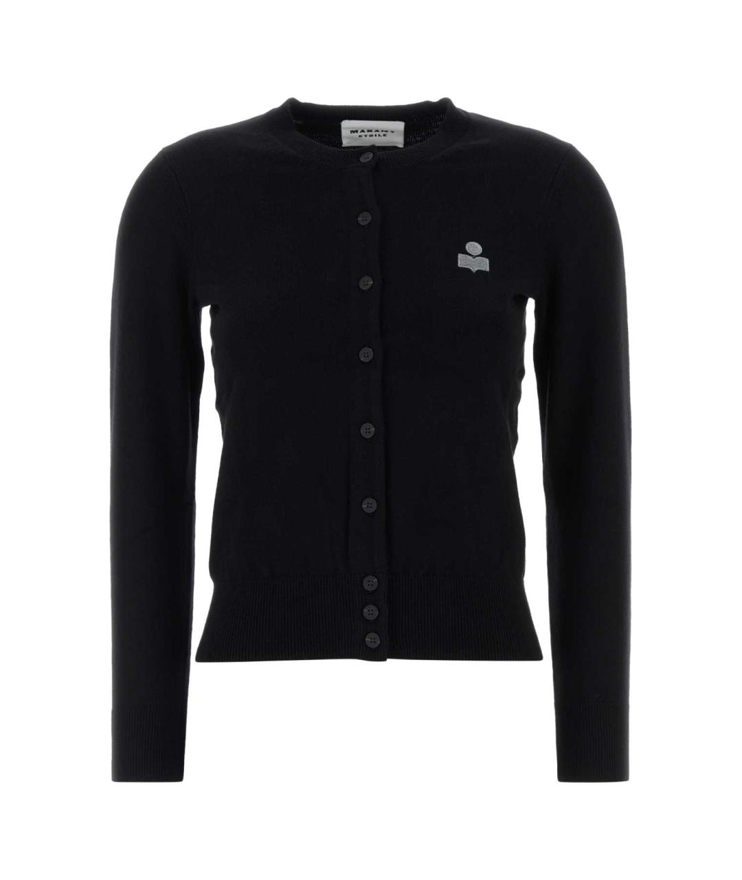 ISABEL MARANT Черный хлопковый кардиган, фото 1