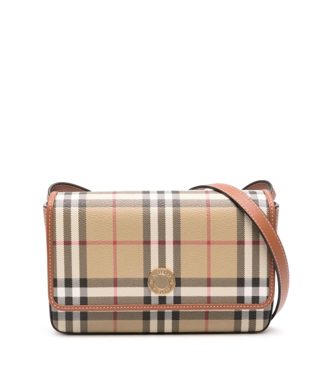 BURBERRY Мульти синтетическая сумка через плечо, фото 1