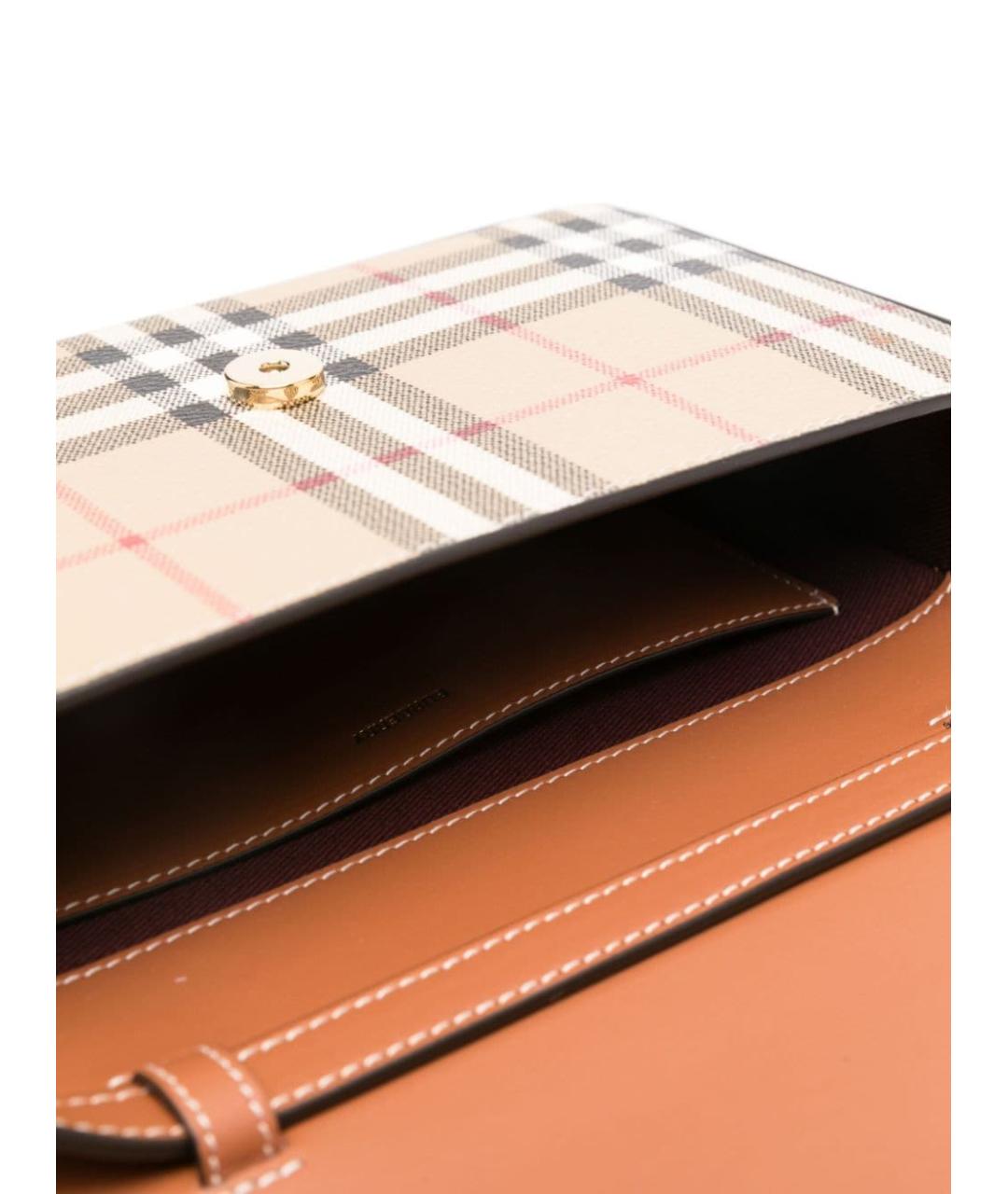 BURBERRY Мульти синтетическая сумка через плечо, фото 4