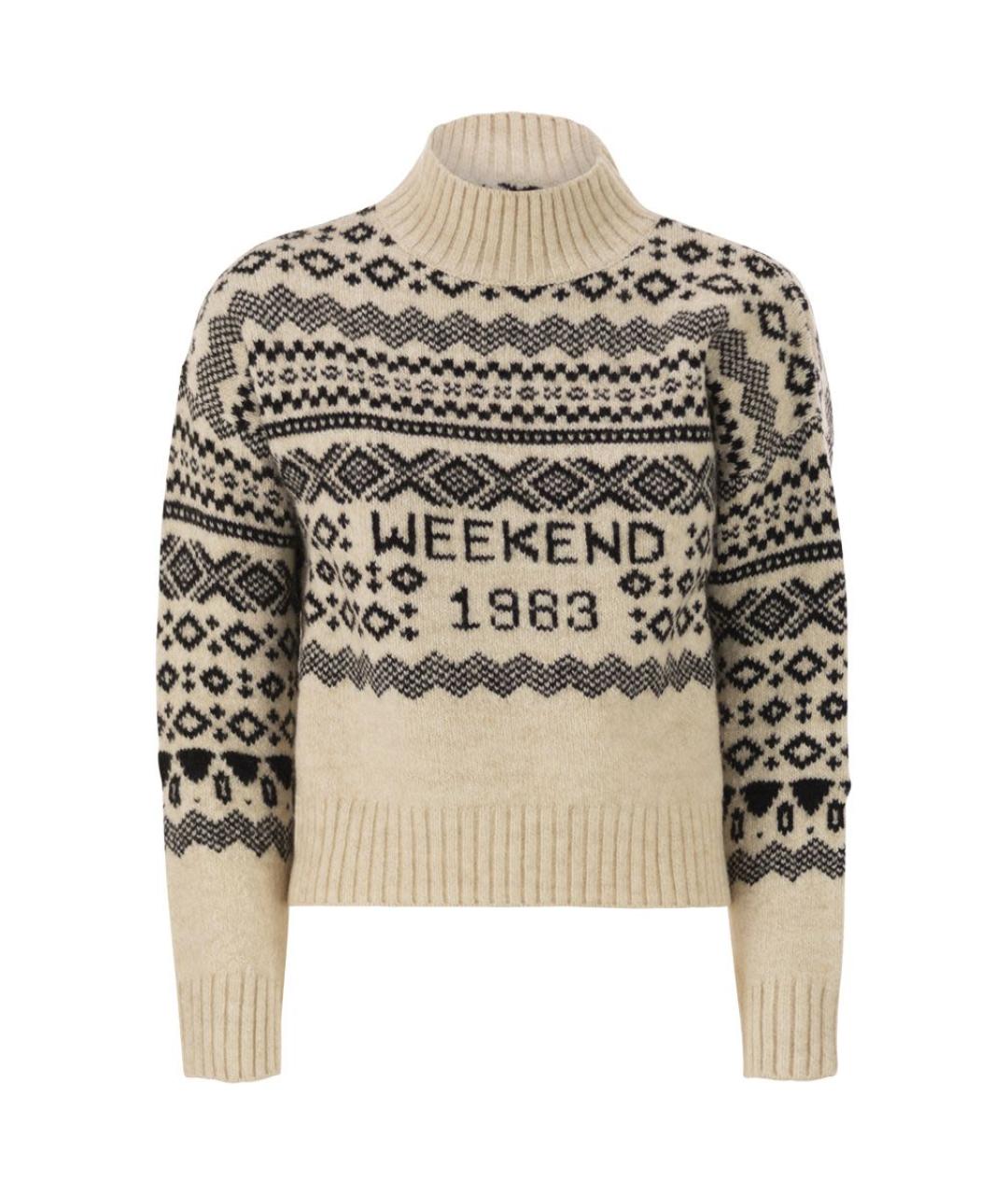 WEEKEND MAX MARA Мульти шерстяной джемпер / свитер, фото 1