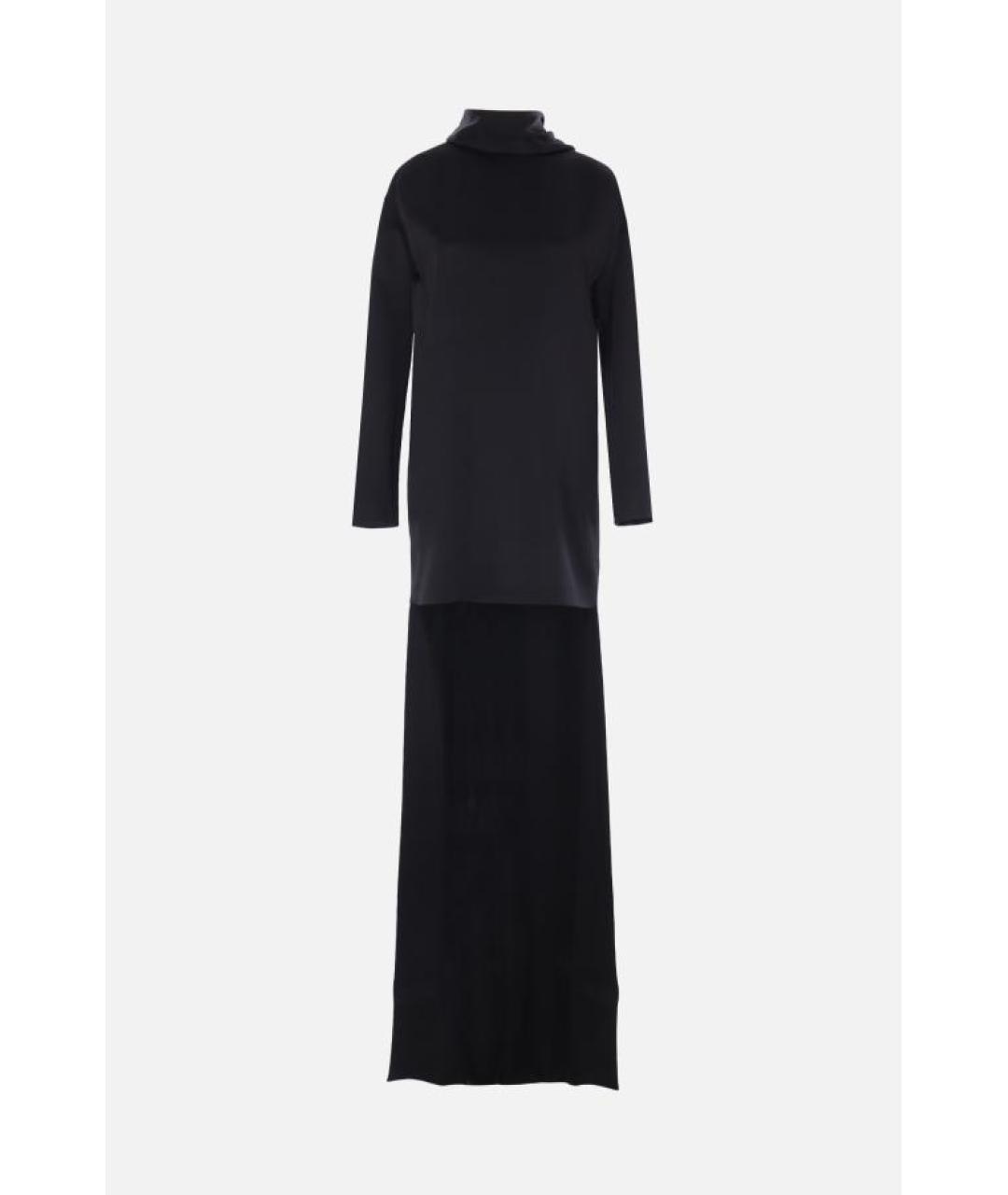 TOM FORD Черное ацетатное повседневное платье, фото 6