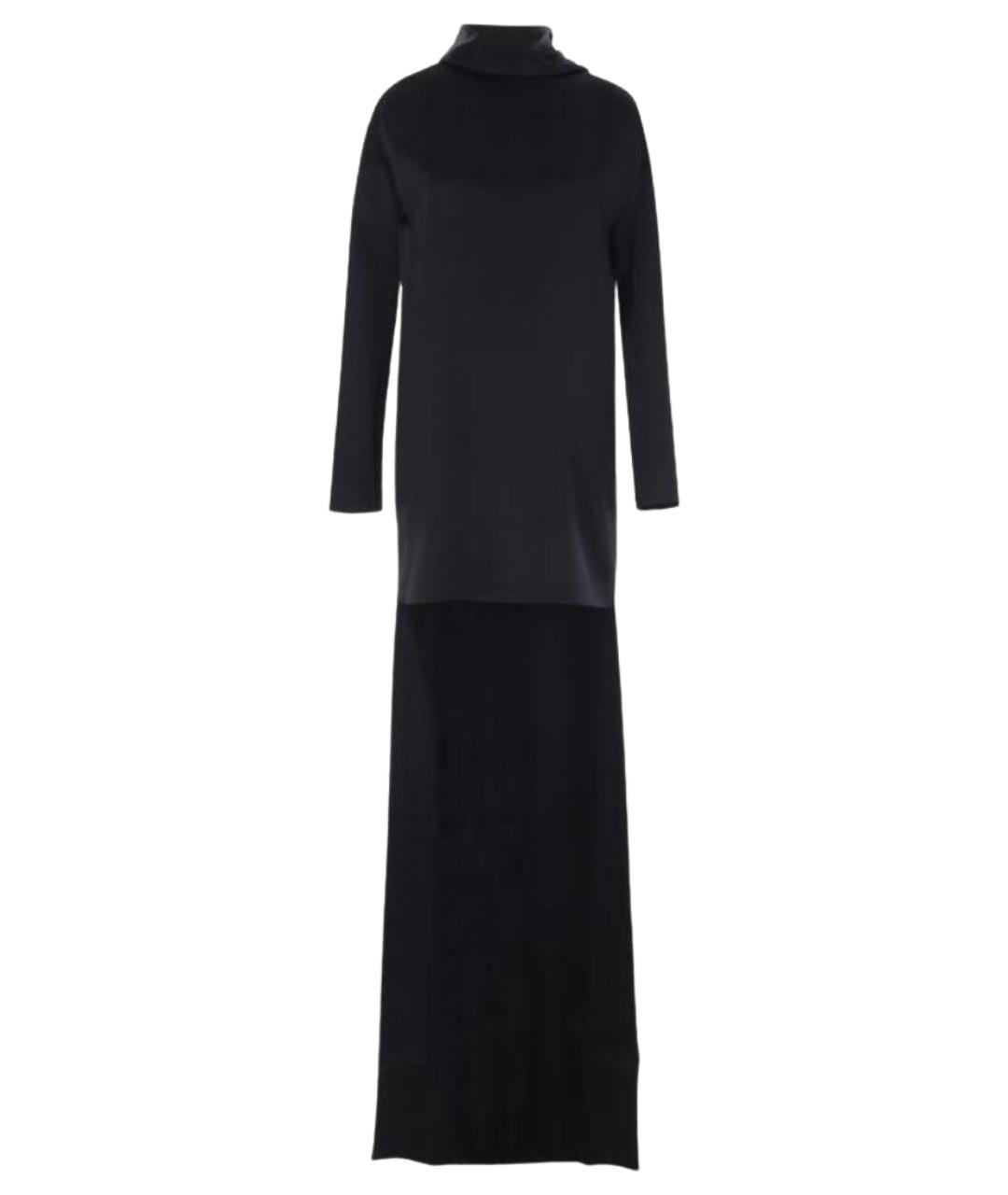 TOM FORD Черное ацетатное повседневное платье, фото 1