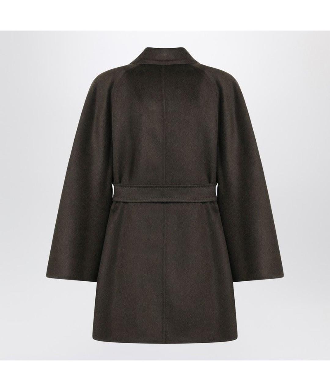 MAX MARA Зеленые шерстяное пальто, фото 2