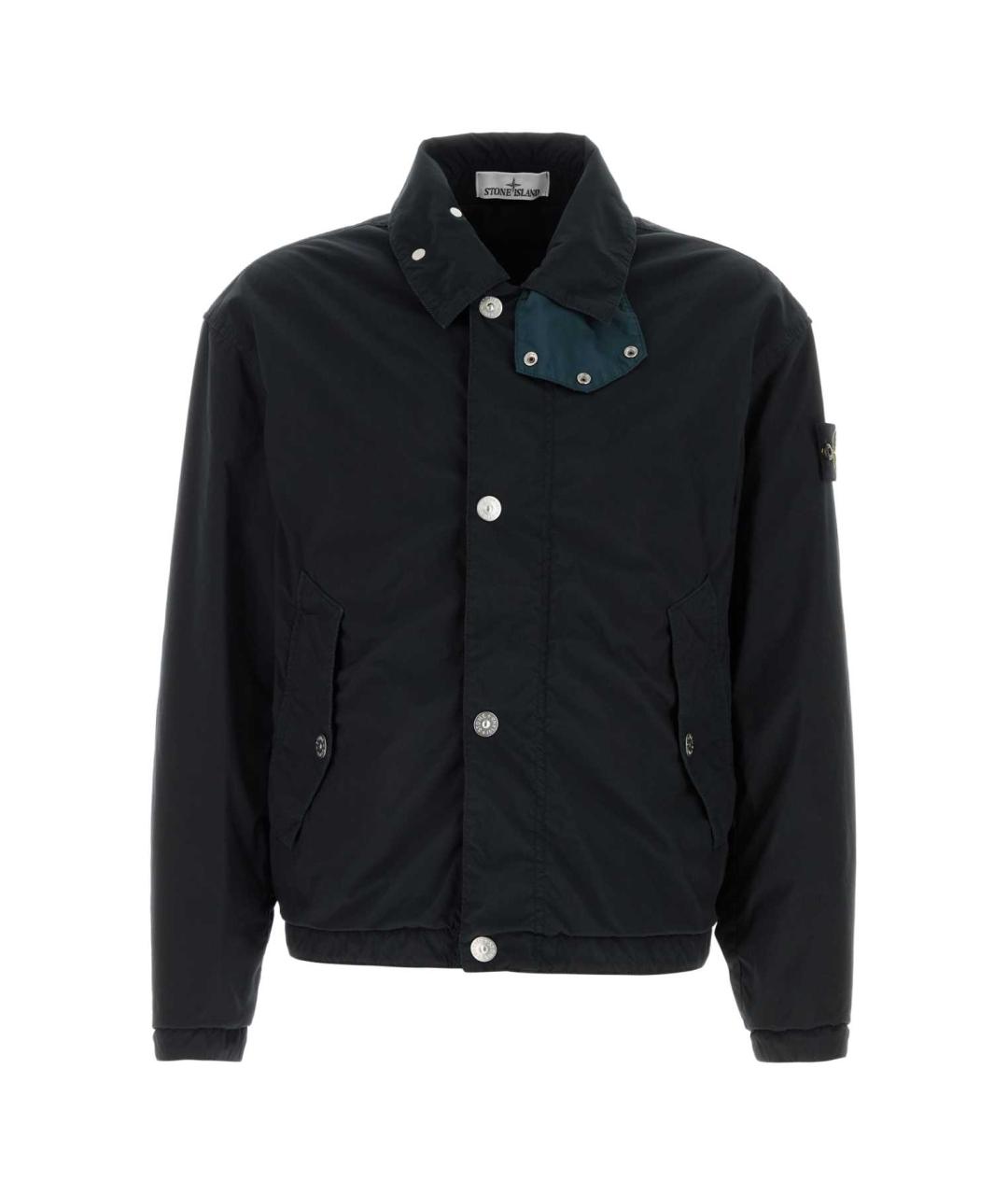 STONE ISLAND Синяя полиэстеровая куртка, фото 1