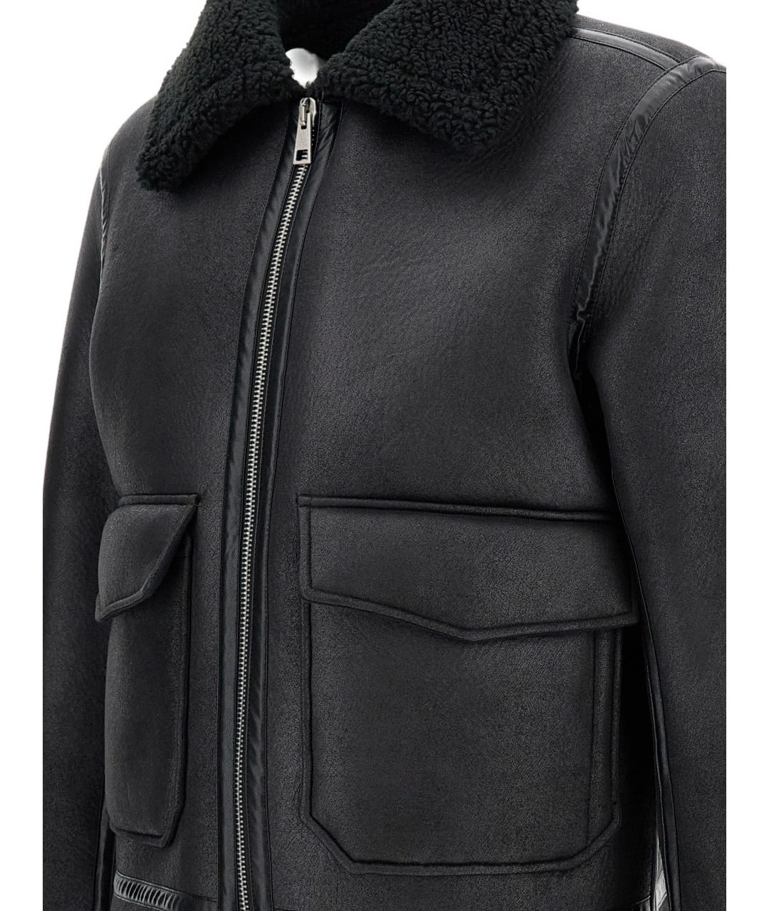 A.P.C. Черная куртка, фото 3