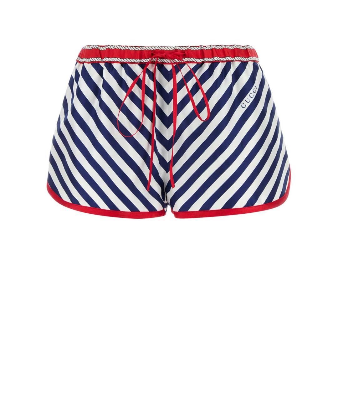 GUCCI Мульти шелковые шорты, фото 1
