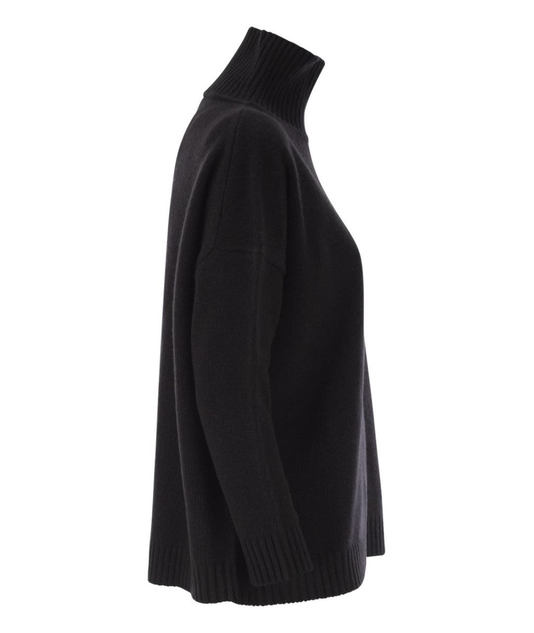 WEEKEND MAX MARA Черный шерстяной джемпер / свитер, фото 3