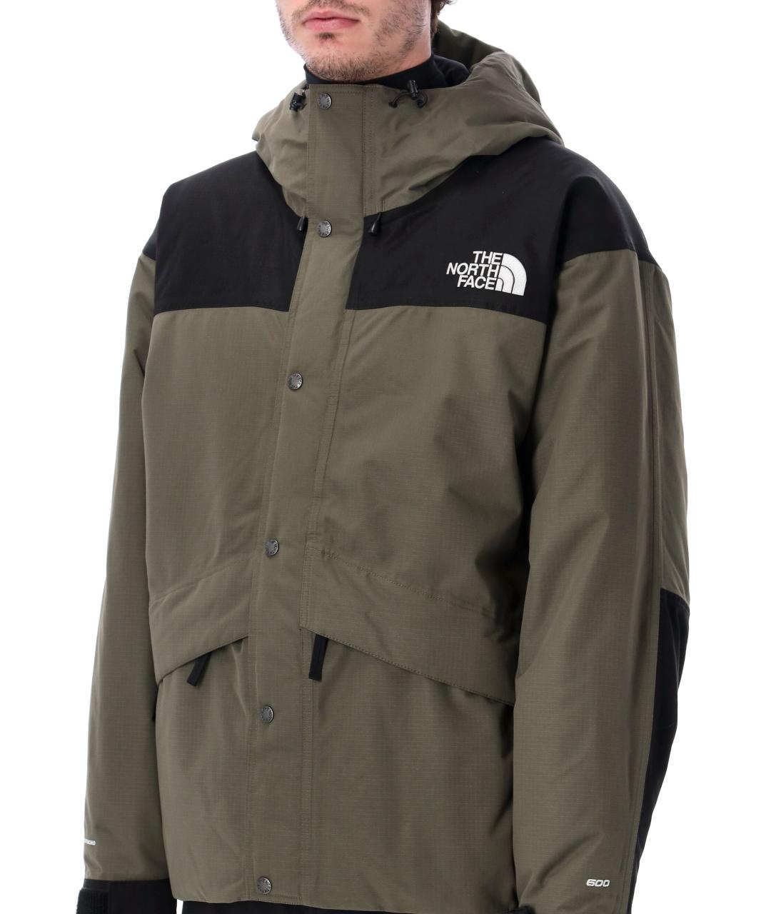 THE NORTH FACE Хаки полиэстеровая куртка, фото 4