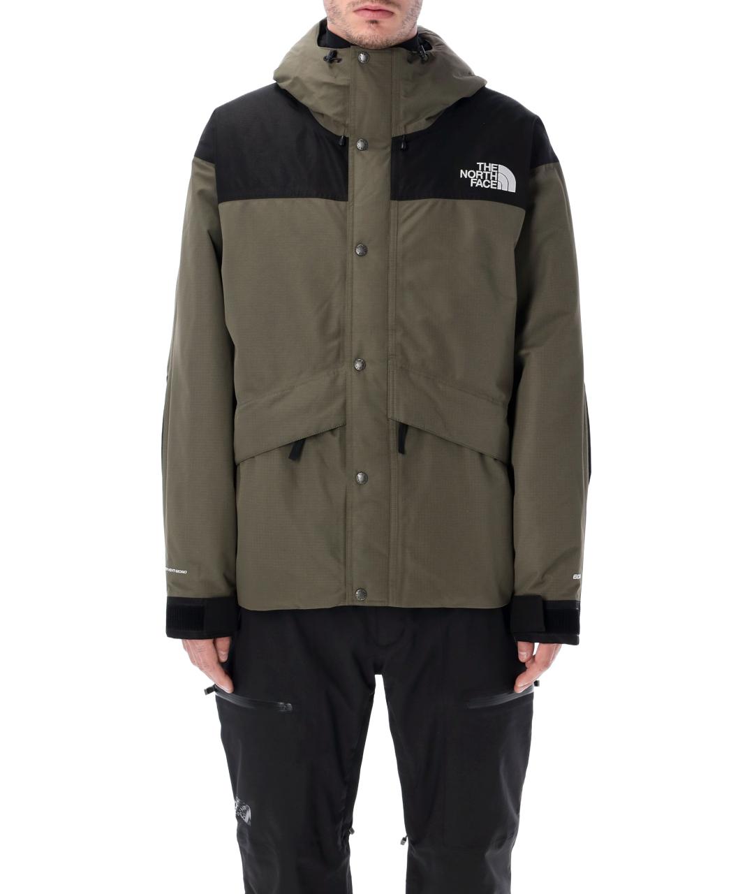 THE NORTH FACE Хаки полиэстеровая куртка, фото 2