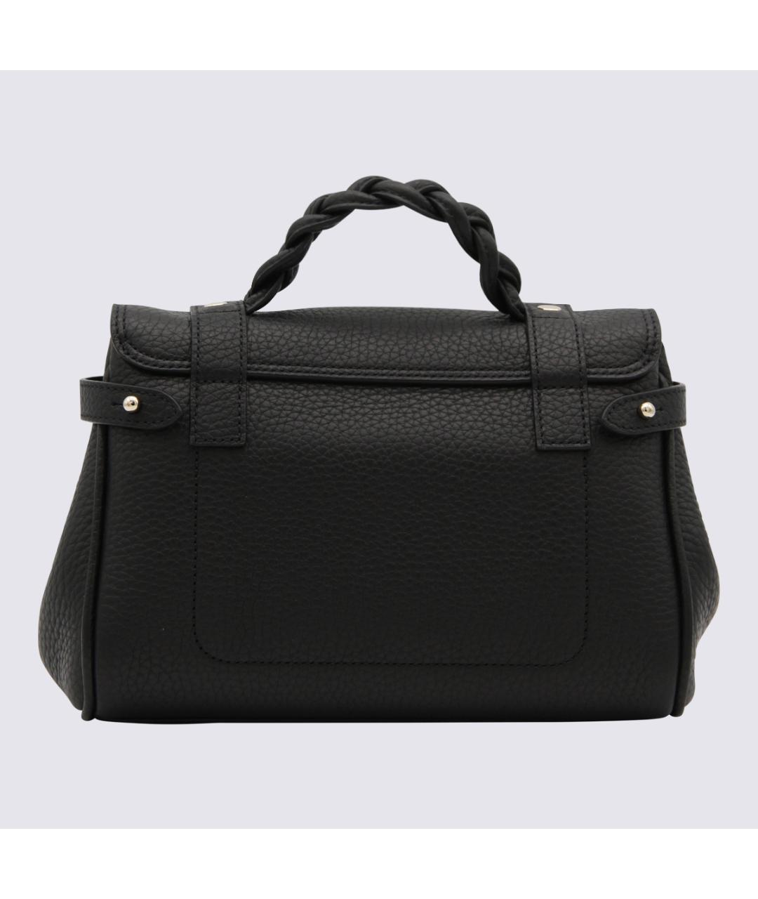 MULBERRY Черная кожаная сумка тоут, фото 2