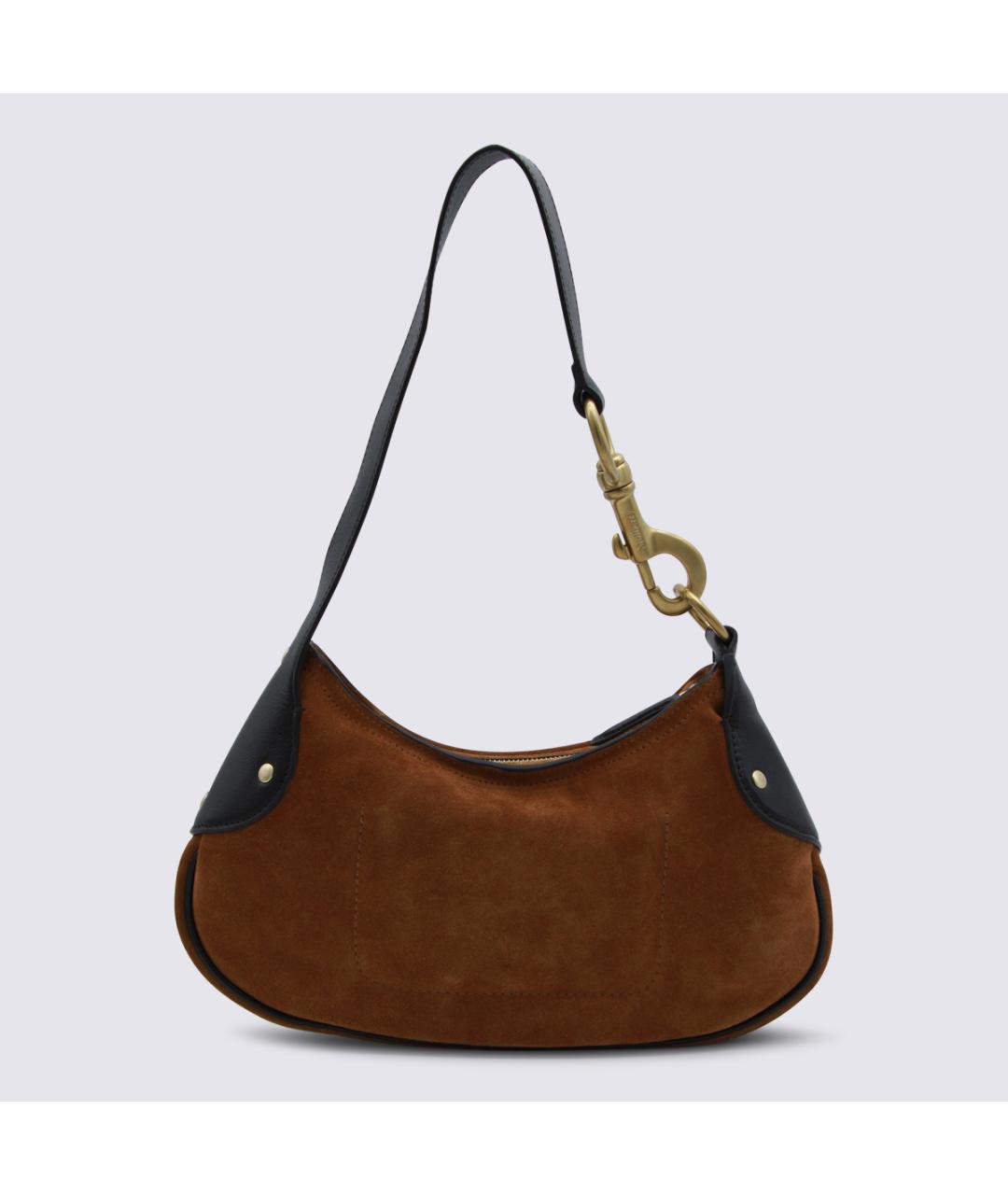 MULBERRY Коричневая кожаная сумка через плечо, фото 3