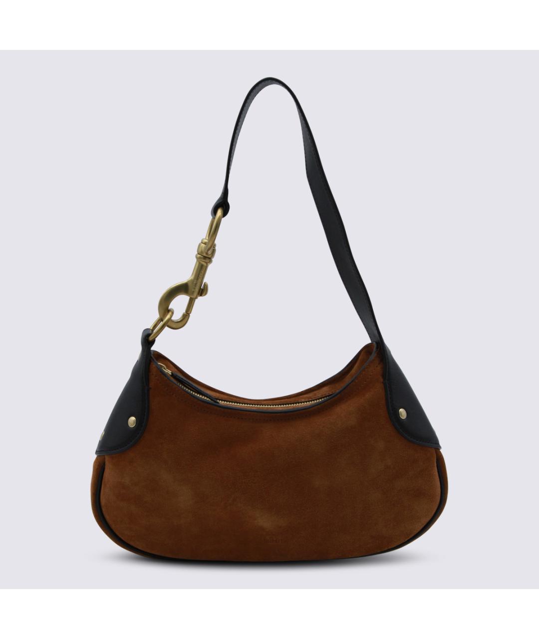 MULBERRY Коричневая кожаная сумка через плечо, фото 5