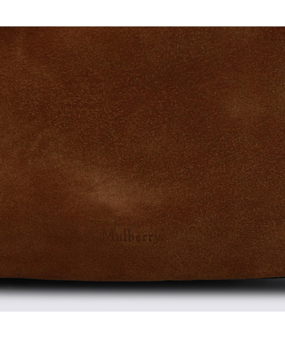 MULBERRY Коричневая кожаная сумка через плечо, фото 4