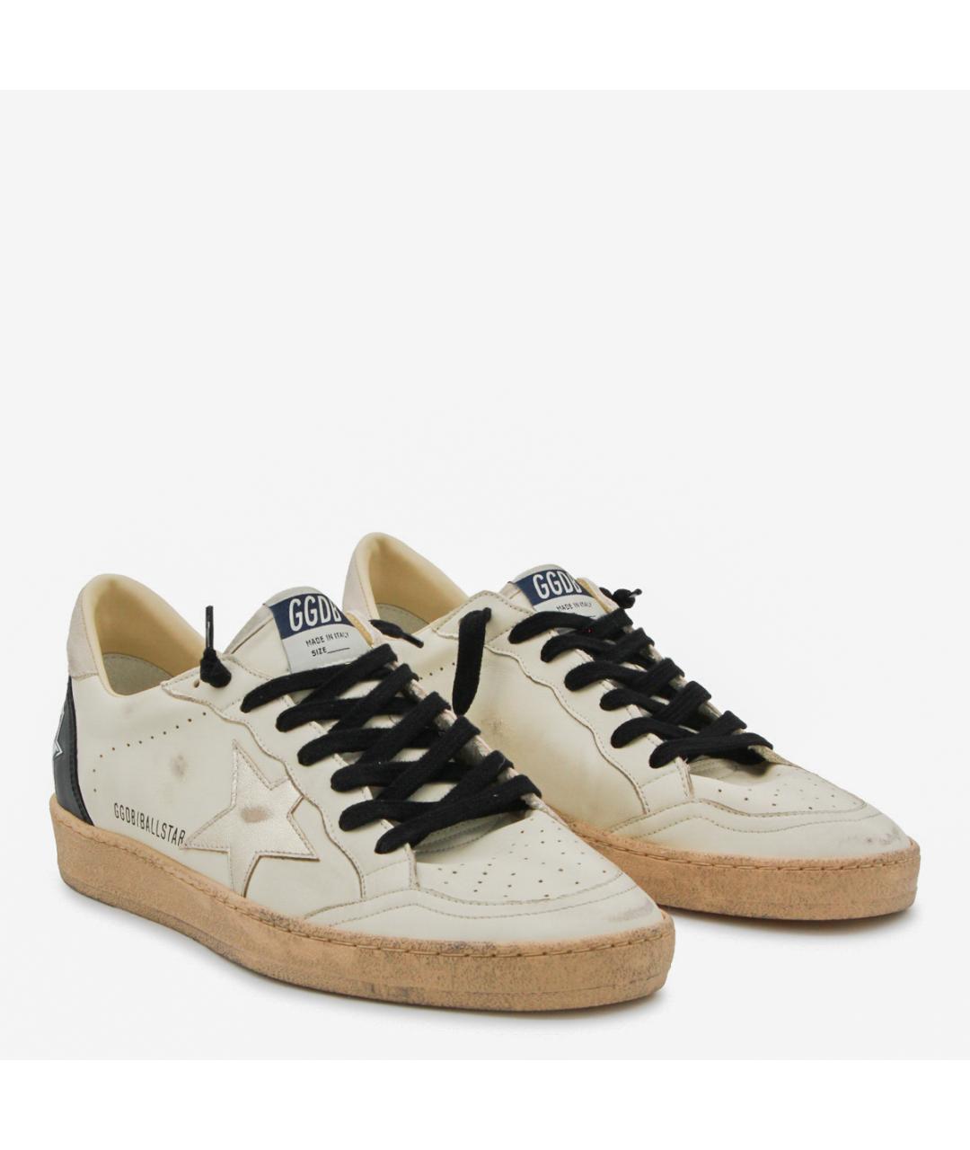 GOLDEN GOOSE DELUXE BRAND Мульти кожаные низкие кроссовки / кеды, фото 2