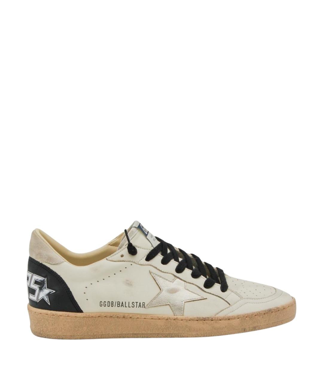 GOLDEN GOOSE DELUXE BRAND Мульти кожаные низкие кроссовки / кеды, фото 1