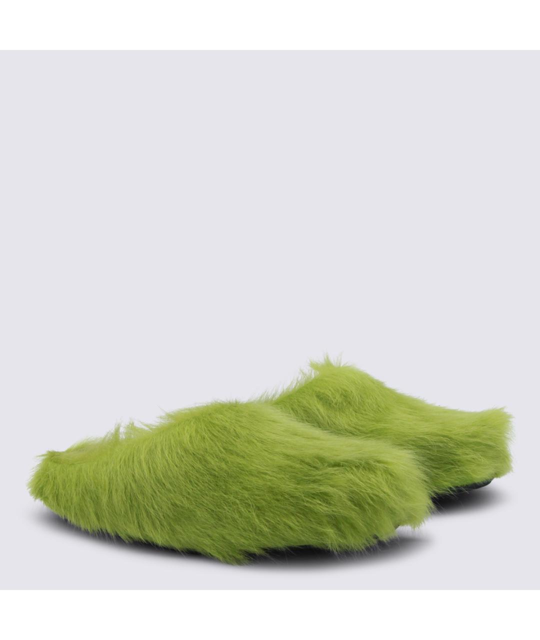 MARNI Зеленые сандалии, фото 2