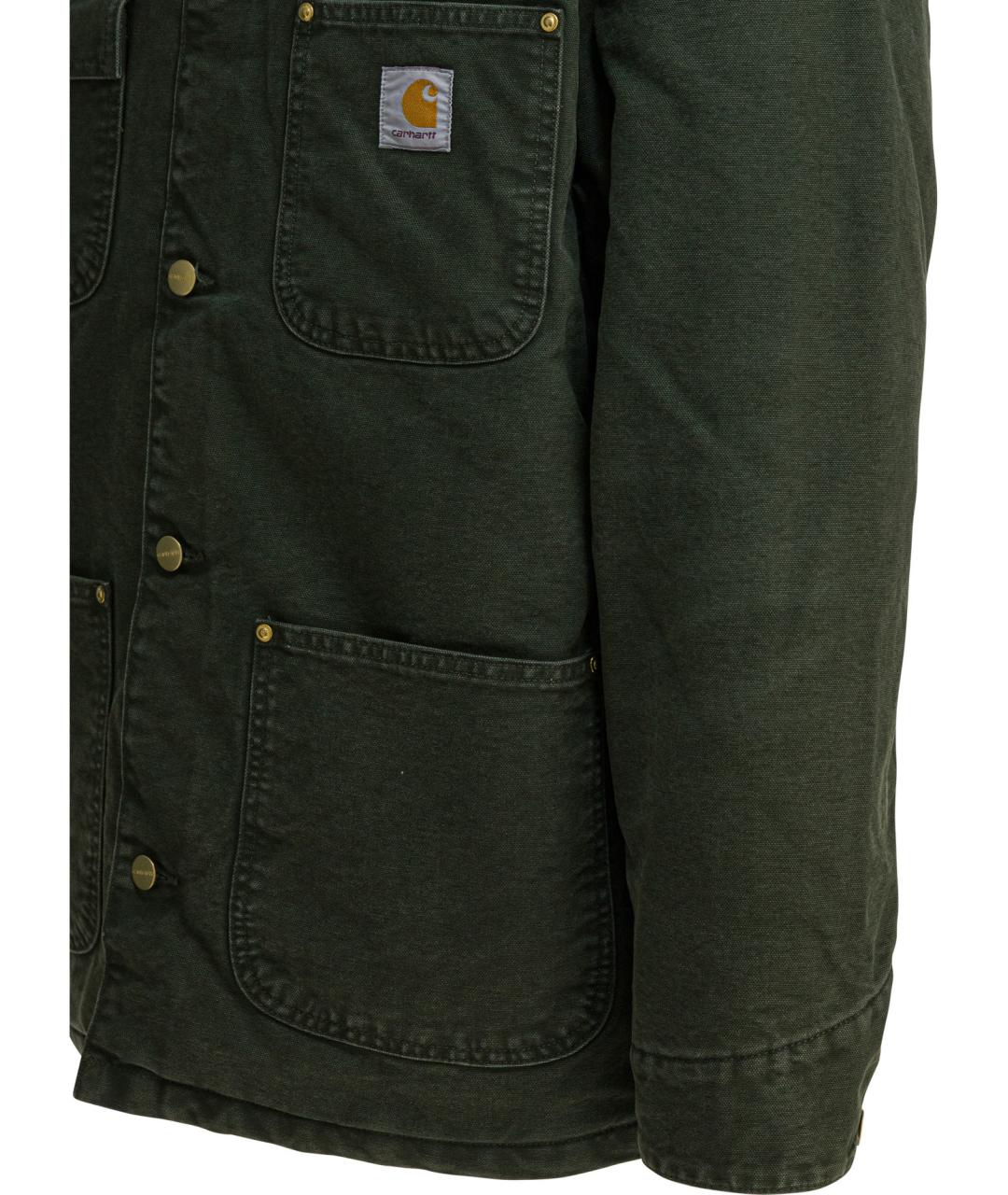 CARHARTT WIP Зеленая хлопковая парка, фото 4