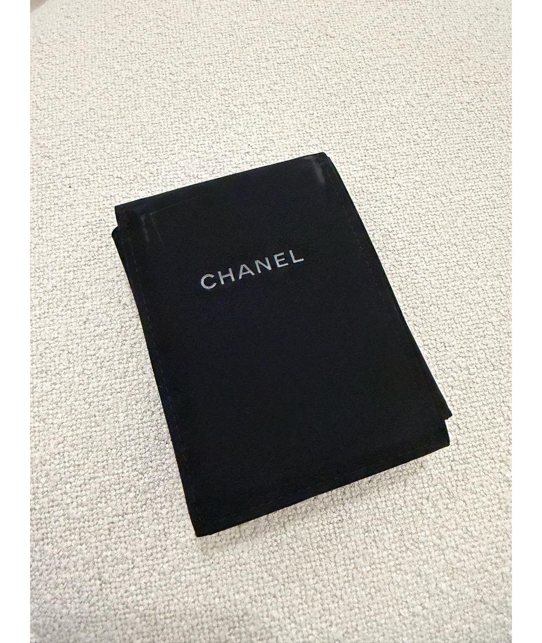 CHANEL Черная металлическая подвеска, фото 4