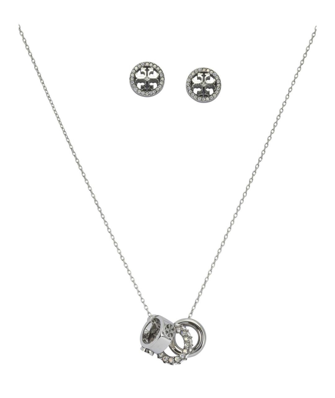 TORY BURCH Серебряная латунная цепочка, фото 2