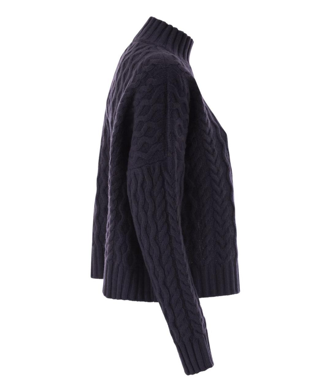 WEEKEND MAX MARA Синий шерстяной джемпер / свитер, фото 3