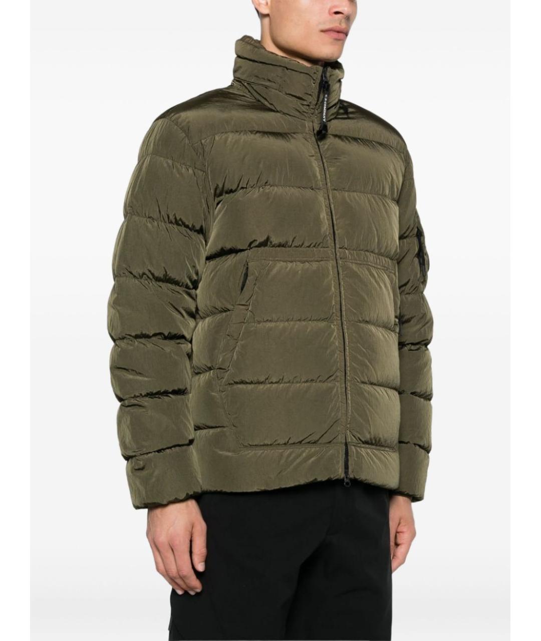 CP COMPANY Зеленая полиэстеровая куртка, фото 2