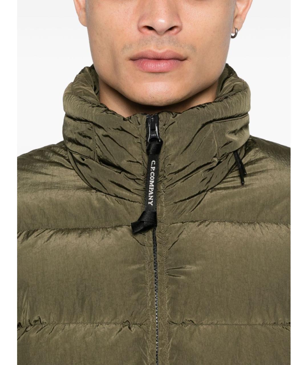 CP COMPANY Зеленая полиэстеровая куртка, фото 4